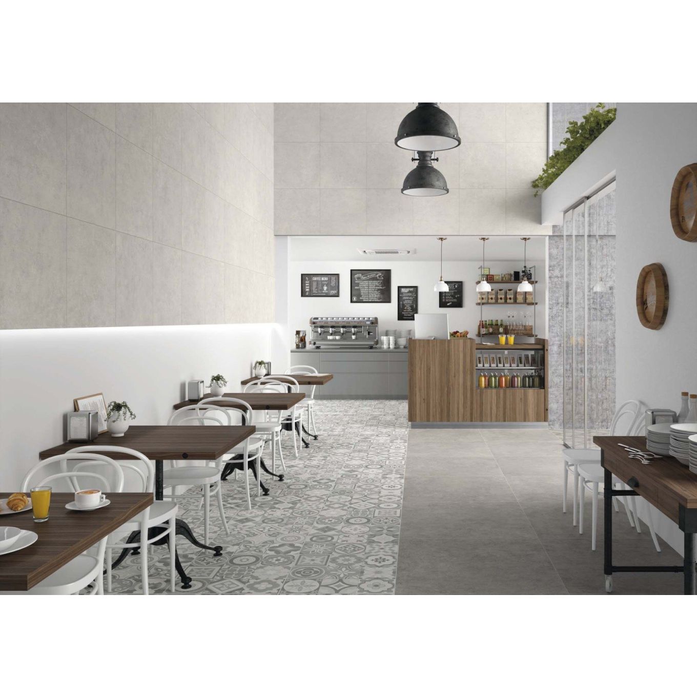 Gandi Concrete Gris Matt Porcelain Tile 600x600mm
