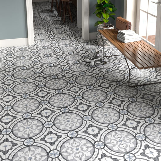 Palermo Mix 1 Matt Porcelain Tile 200x200mm