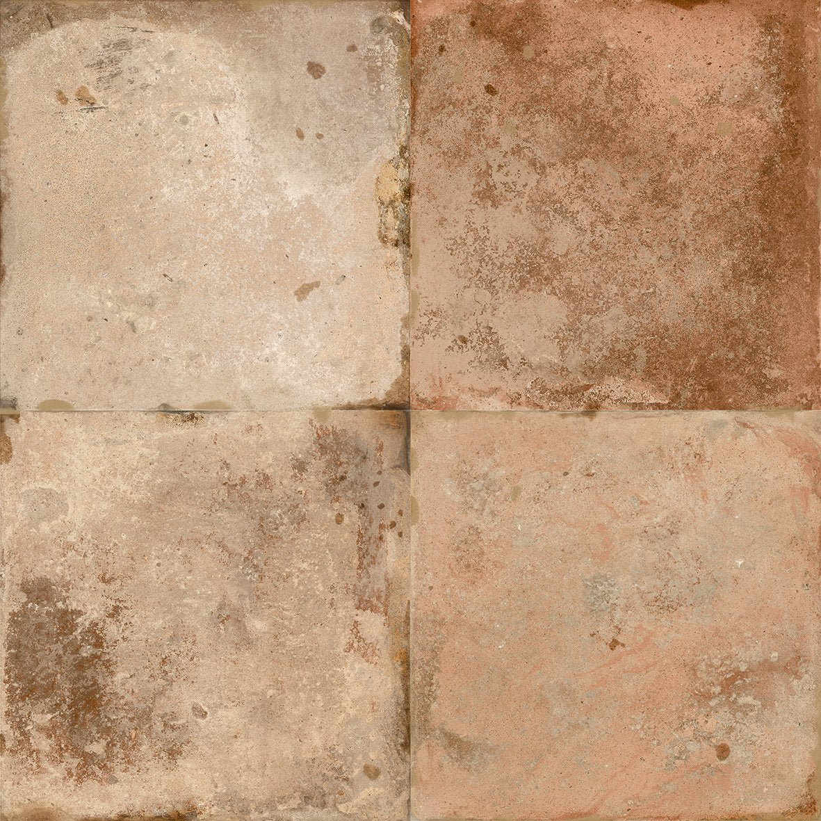 Attica Brown Matt Ceramic Terracotta Tile 450x450mm
