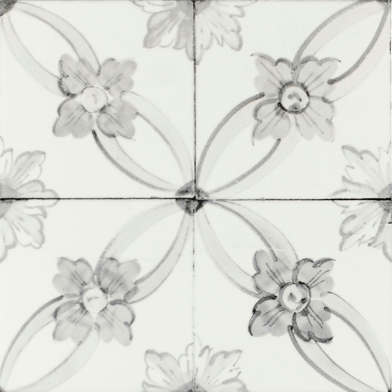 Aramean Matt Grey Porcelain Tile 200x200mm