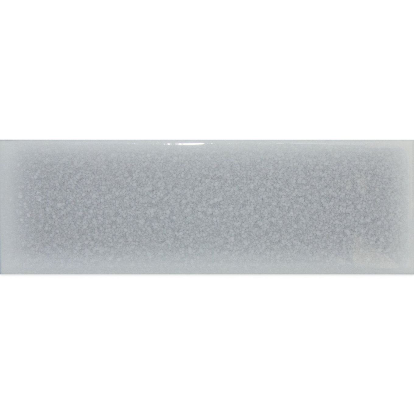 Santa Cruz Base Grey Gloss Brick Tile 200x65mm