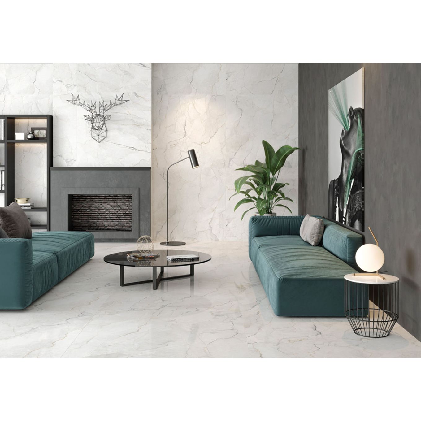 Summerville Pearl Matt Porcelain Tile 600x1200mm