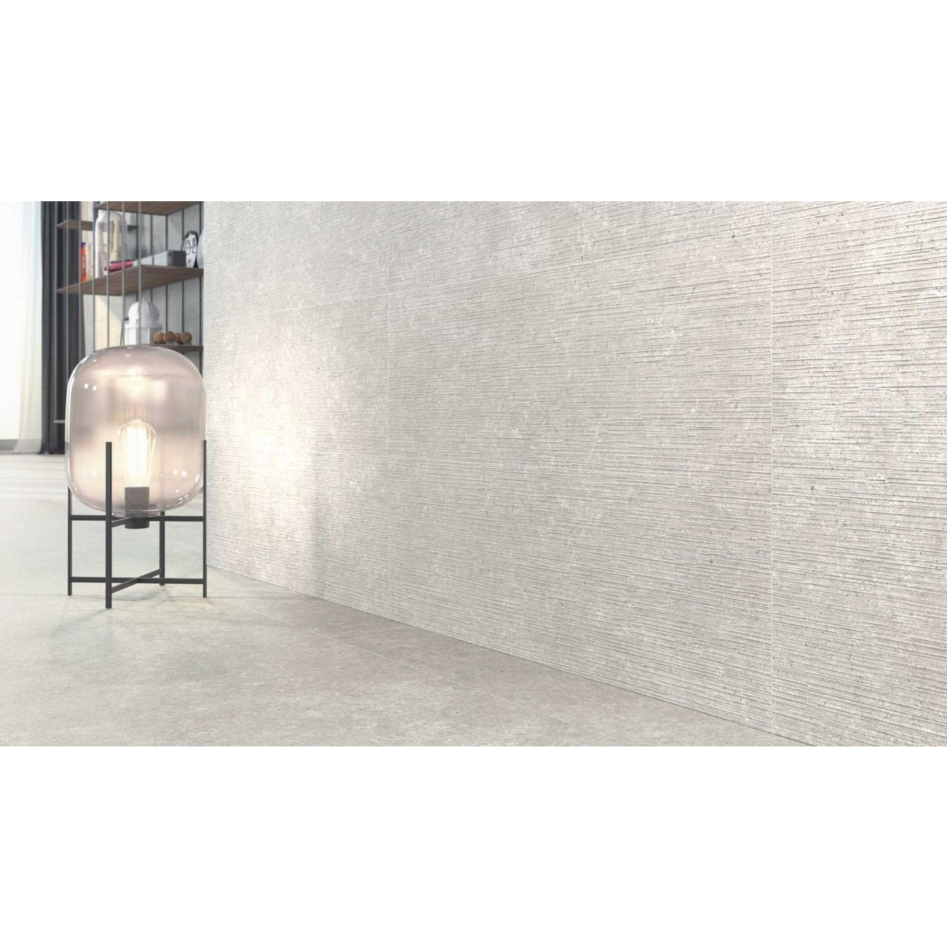 Aura Blanco Decor Ceramic Tile 316x900mm