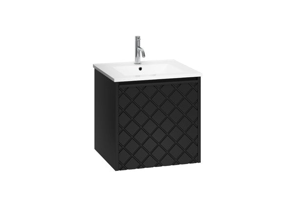 Vergo 500 Single Drawer Unit with 500 Ceramic Basin