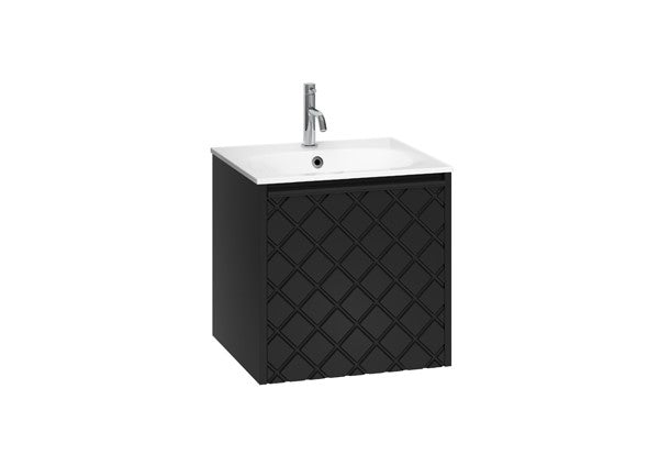 Vergo 500 Single Drawer Unit with Cast Mineral Marble Basin