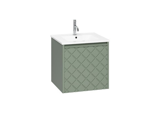 Vergo 500 Single Drawer Unit with 500 Ceramic Basin