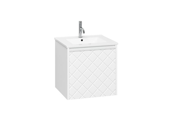 Vergo 500 Single Drawer Unit with 500 Ceramic Basin