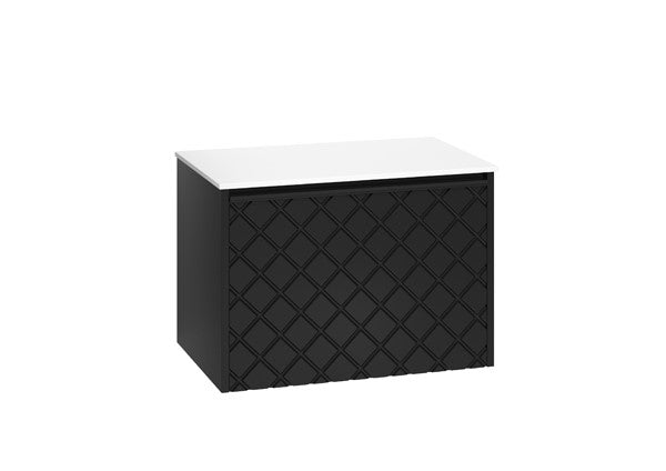 Vergo 700 Single Drawer Unit with Polar White Worktop