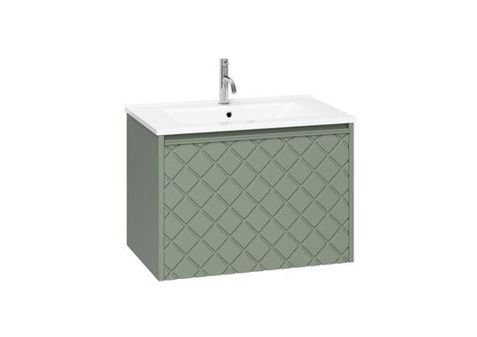 Vergo 700 Single Drawer Unit with Ceramic Basin