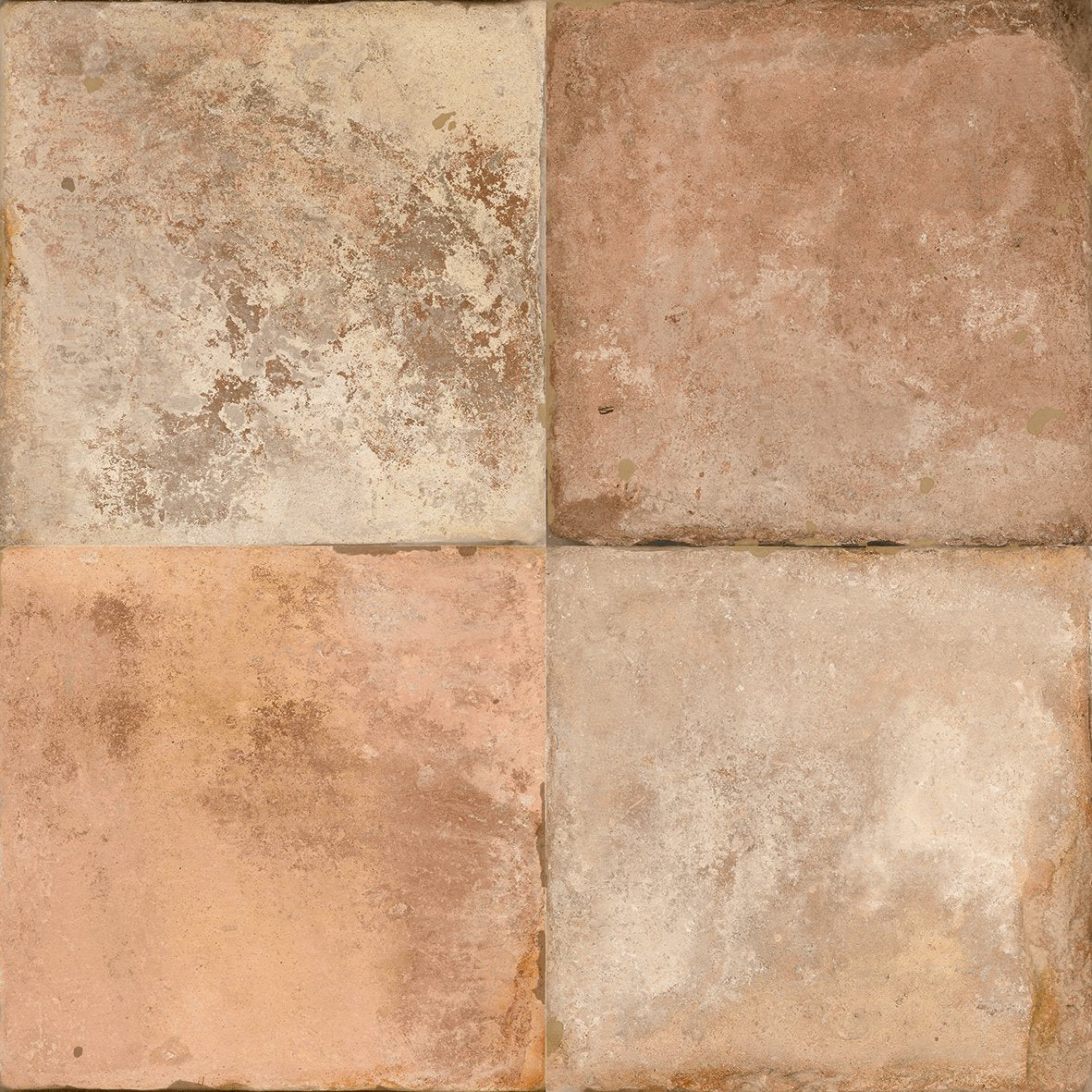 Attica Brown Matt Ceramic Terracotta Tile 450x450mm