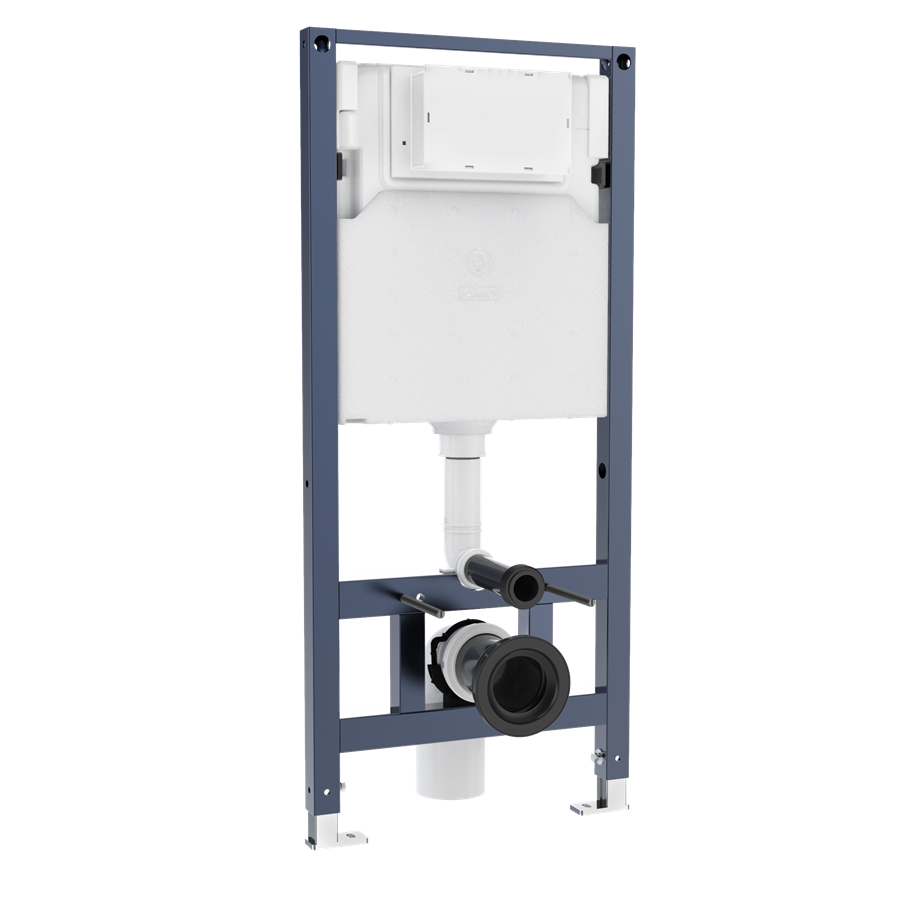WC Support Frame 1.12M Height (with dual flush concealed cistern & installation kit)