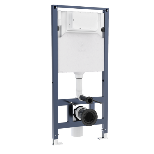 WC Support Frame 1.12M Height (with dual flush concealed cistern & installation kit)