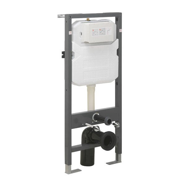 1.12m Height Wall Hung Toilet Support Frame