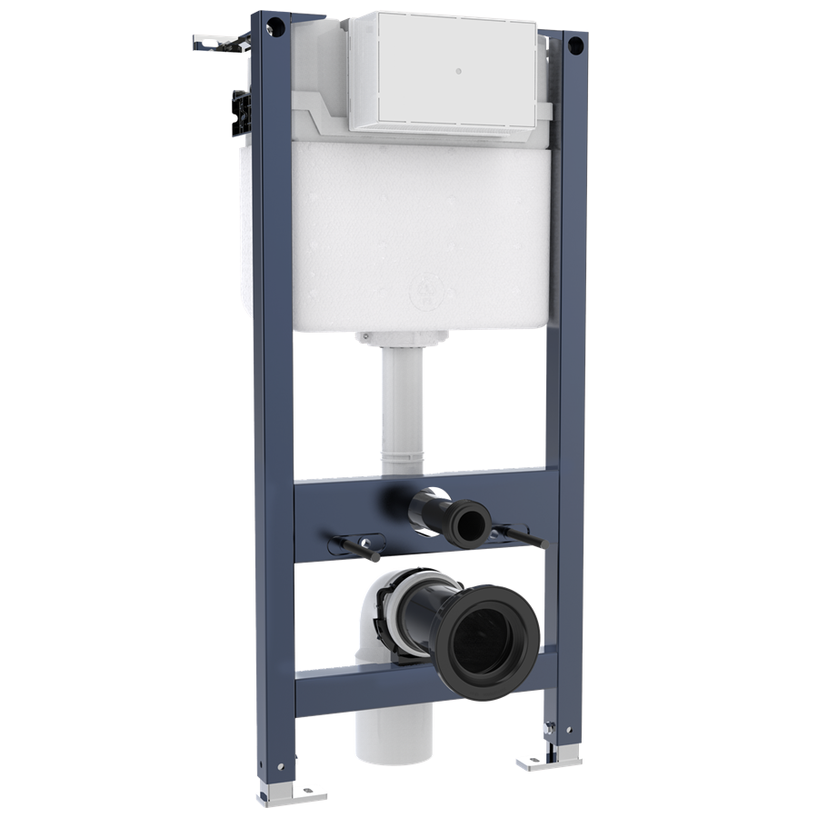 WC Support Frame 0.98M Height (with dual flush concealed cistern & installation kit)