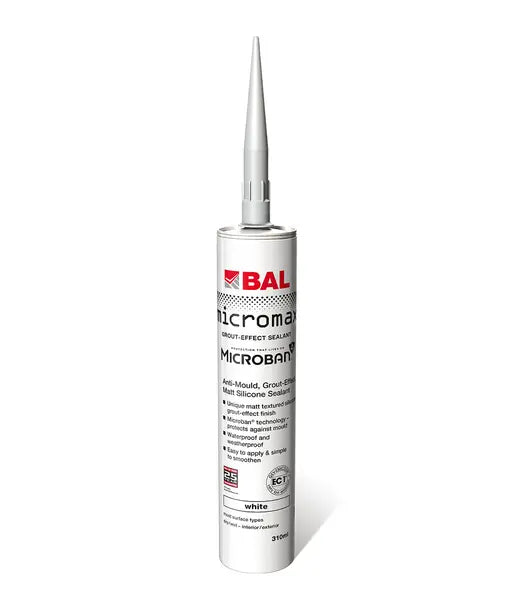 BAL Micromax Grout-Effect Sealant White 310ml