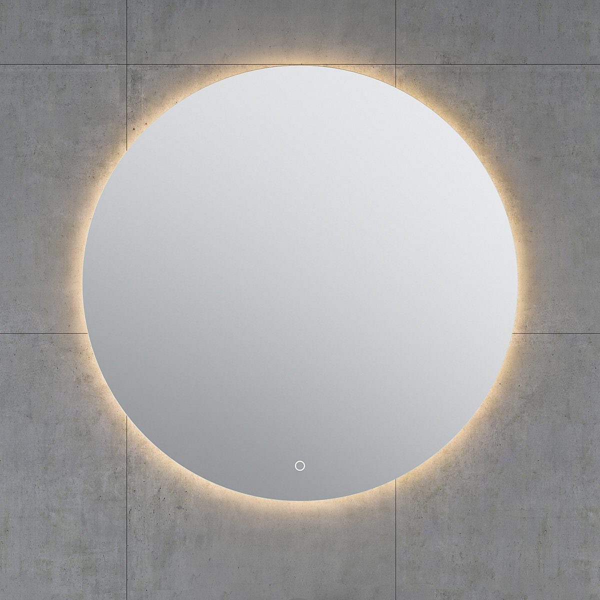 Felix Round Backlit LED Mirror 800x800mm