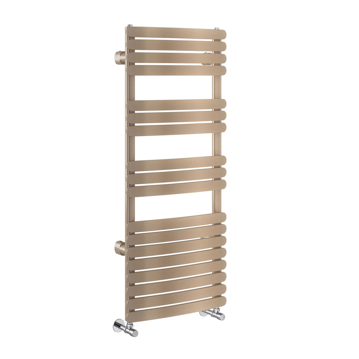 Eventon Brown Metallic Heated Towel Rail 1200x500mm