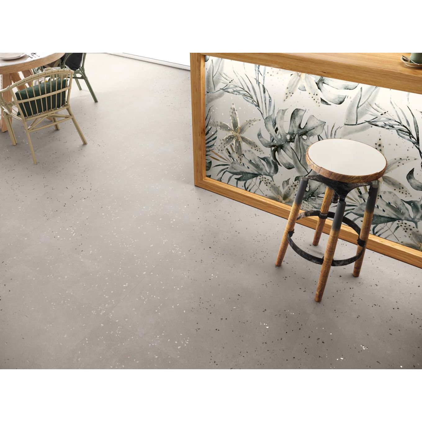 Dante Blanco Decor Matt Porcelain Tile 1000x1000mm