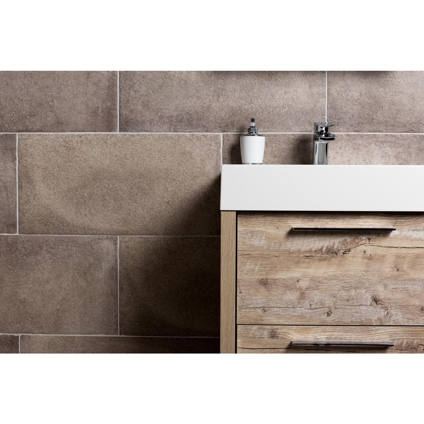 Porta Silver Plain Porcelain Tile 330x670mm