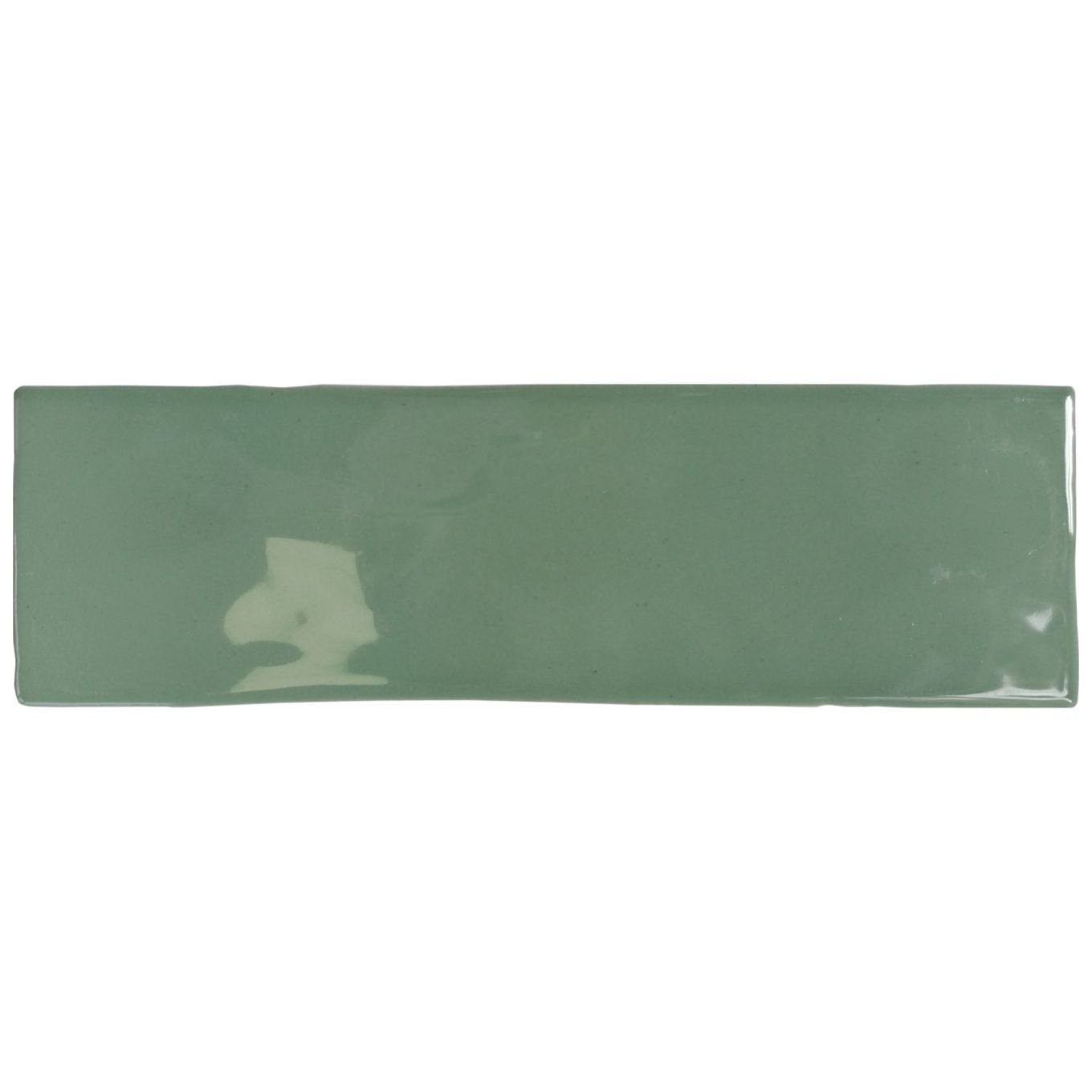 Borneo Green Gloss Brick Tile 65x200mm