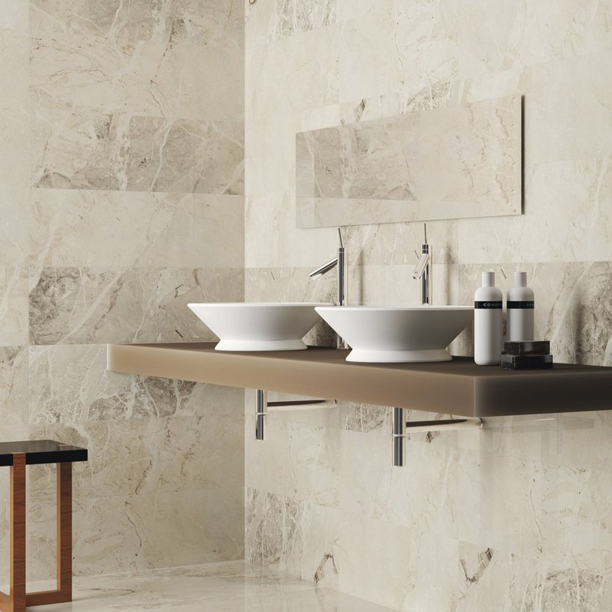 Finesse Marfil Rectified Polished Porcelain Tile 290x840mm