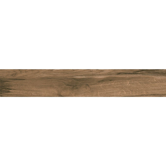Charlotte Copper Wood Matt Porcelain Tile 1200x200mm