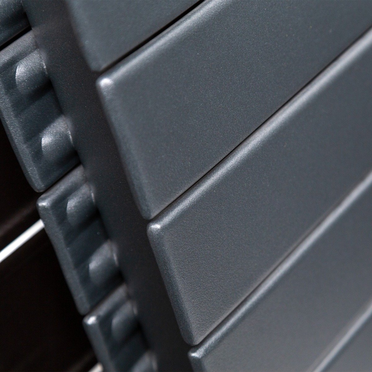 Delton Anthracite Horizontal Convector Radiator 600x1000mm