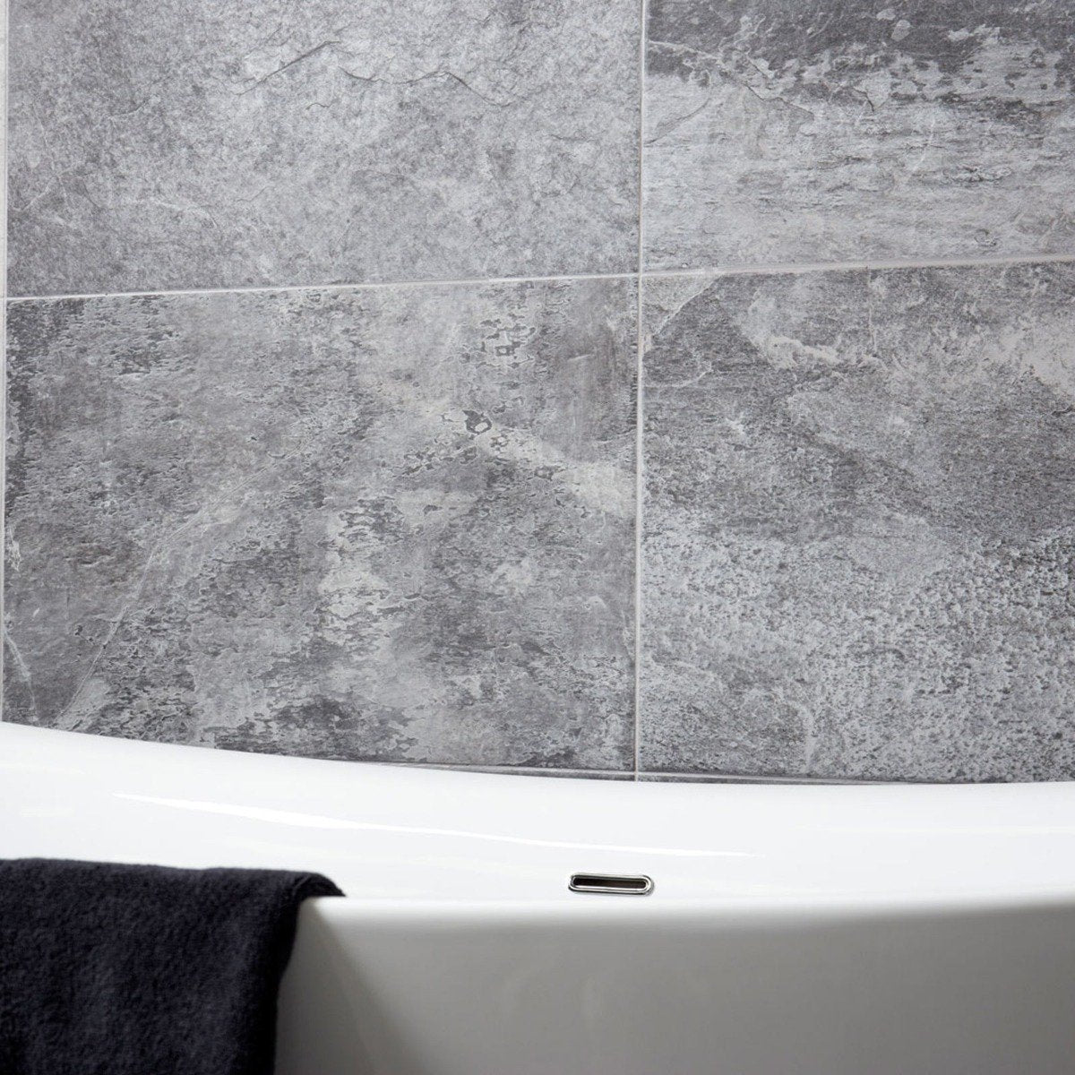 Artisan Glazed Grey Porcelain Matt Tile 400mmx600mm