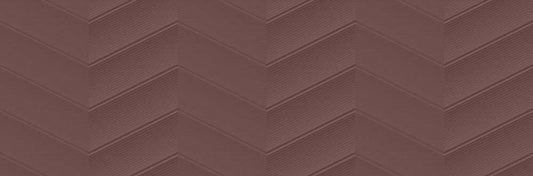 Lakehouse Copper Chevron Matt Ceramic Tile 1000x333mm