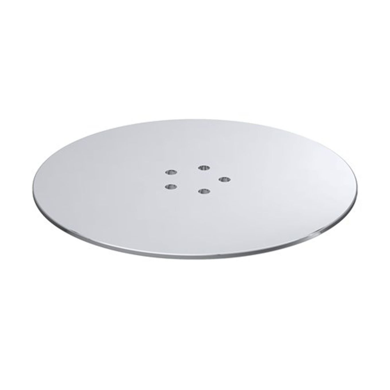 90mm Chrome Brass Shower Waste Cover