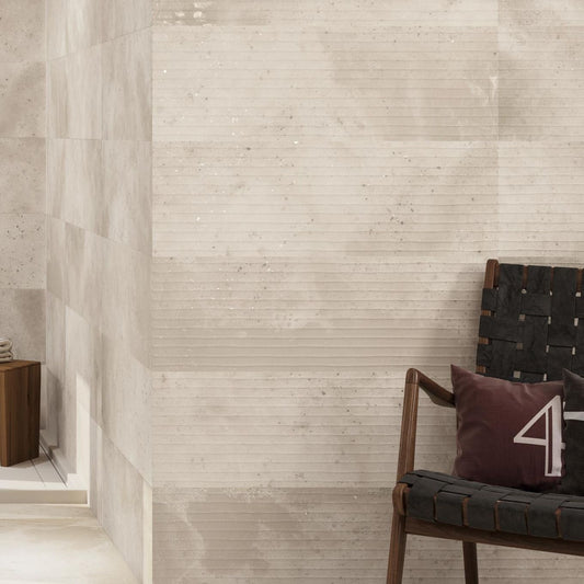 Mirador Taupe Decor Matt Ceramic Tile 300x900mm