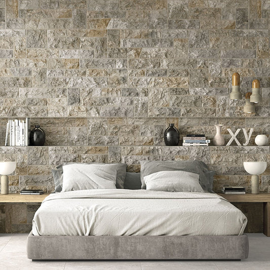Moltisanti Noce Stone Matt Porcelain Tile 320x890mm