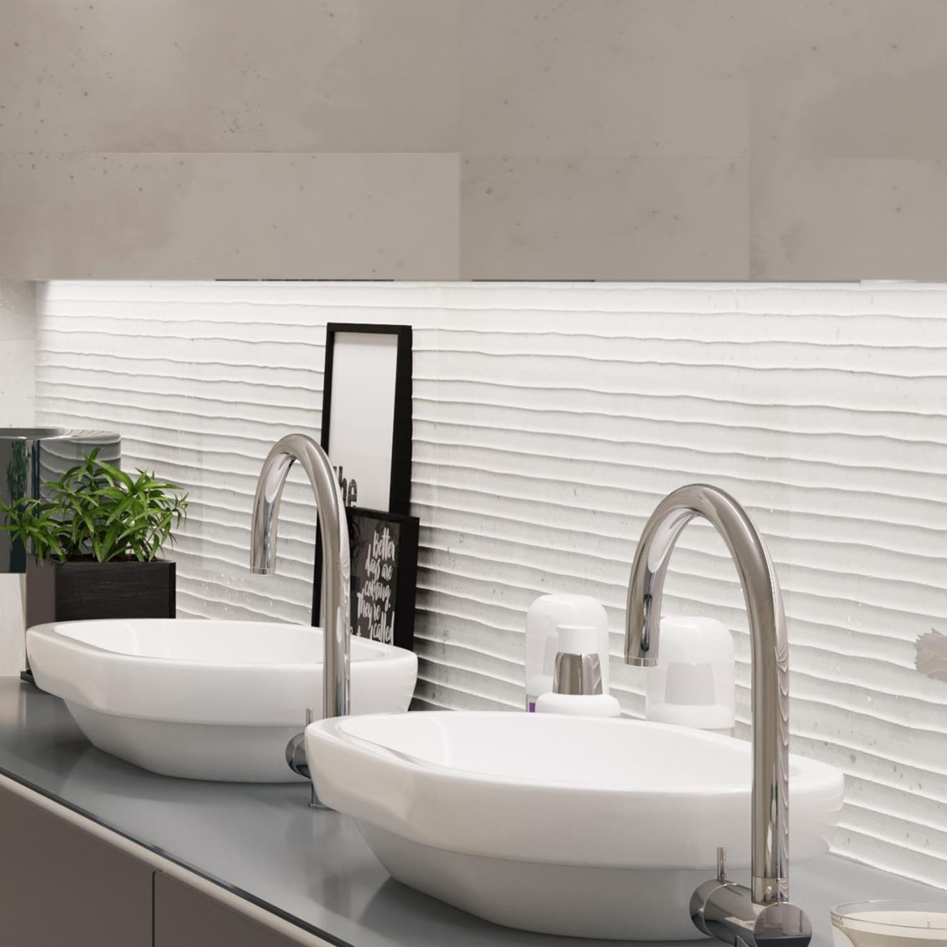 Mirador Blanco Decor Matt Ceramic Tile 300x900mm