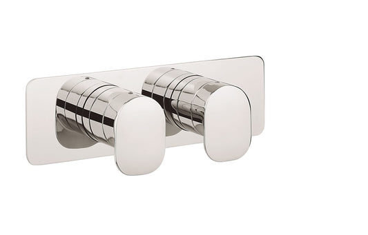 ZERO 2 - 2 Outlet 2 Handle Concealed Thermostatic Shower Landscape