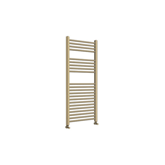 Elegant Haven Maree 500 X 1120 Brushed Brass Ladder Towel Warmer
