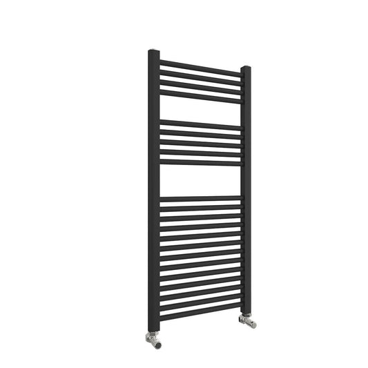 Elegant Haven Maree 500 X 1120 Matt Black Ladder Towel Warme