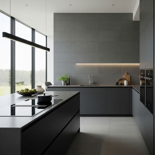 Braxton Base Matt Carbon Grey Tile 1200x600mm
