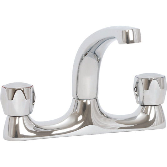 Elegant Haven Skara Chrome Deck Sink Mixer Tap