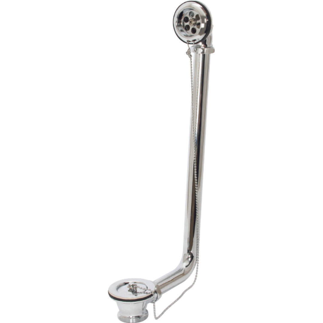 Elegant Haven Chrome Chain Waste For Freestanding Baths