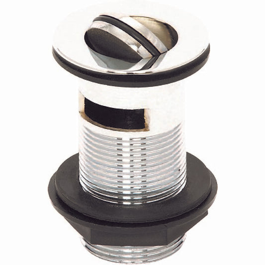 Elegant Haven Chrome Slotted Swivel Top Basin Waste