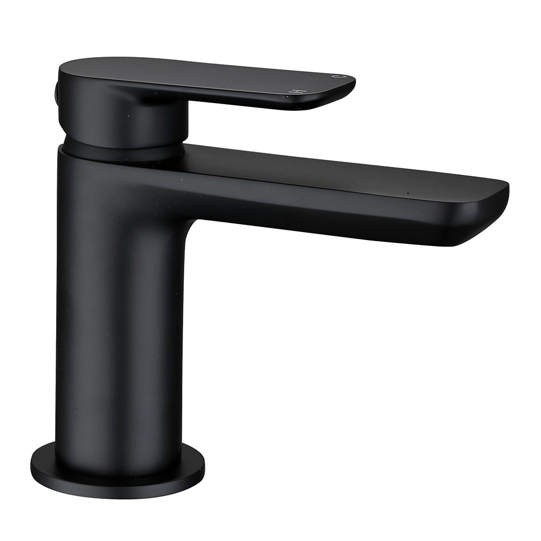 Elegant Haven Rona Matt Black Cloakroom Basin Mixer 1