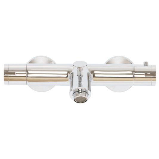Elegant Haven Stroma Thermostatic Chrome Bath Shower Mixer Valve
