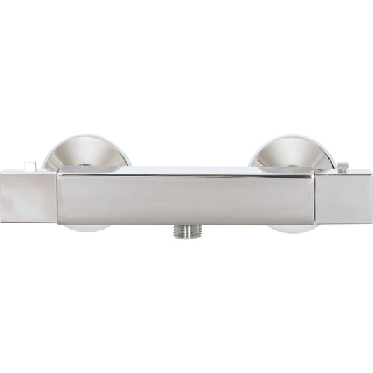 Elegant Haven Galston Thermostatic Chrome Exposed Bar Shower Valve