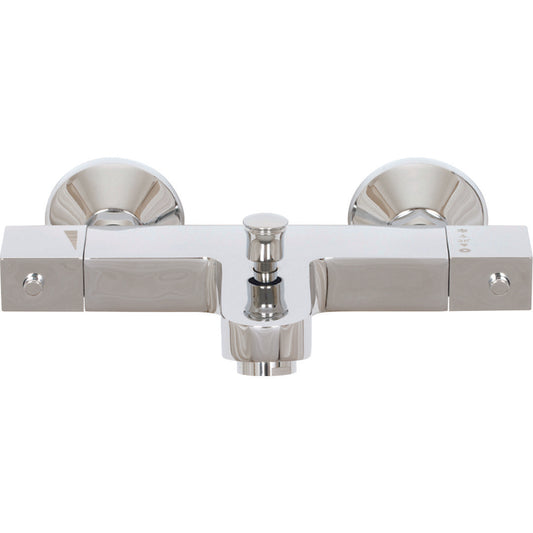 Elegant Haven Galston Thermostatic Chrome Bath Shower Mixer Valve
