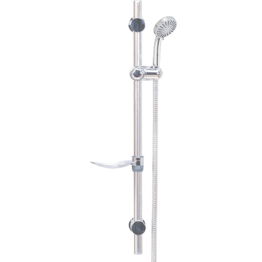 Elegant Haven Bute Chrome 5 Mode Handset And Shower Riser Rail Kit