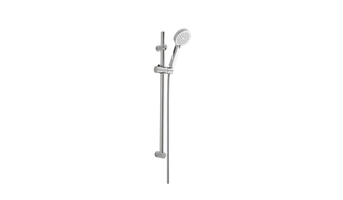 Elegant Haven Airth Chrome Round Riser Rail Kit