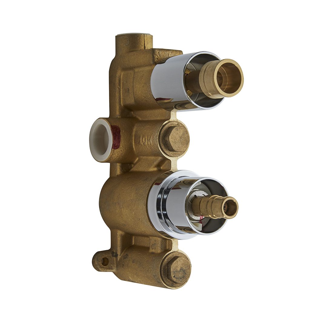 Elegant Haven Oban 2 Handle Single Flow Shower Valve Body