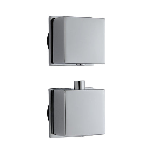 Elegant Haven Oban Chrome Square 2 Handle Pack