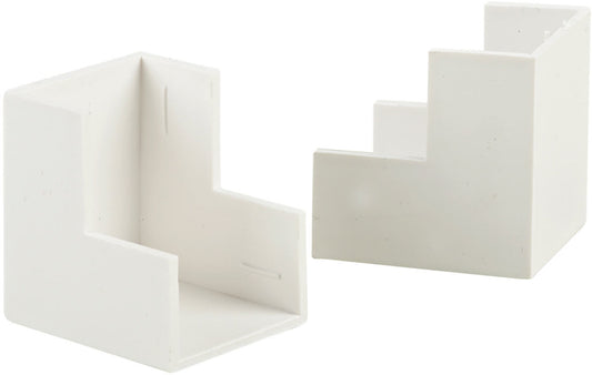 Cable Trunking External Angle 16 x 38mm Pack of 2