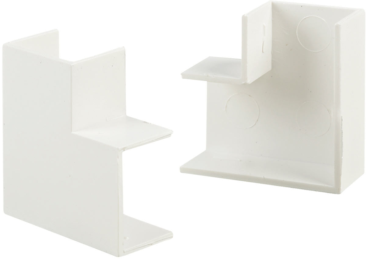 Cable Trunking Flat Angle 16 x 38mm Pack of 2